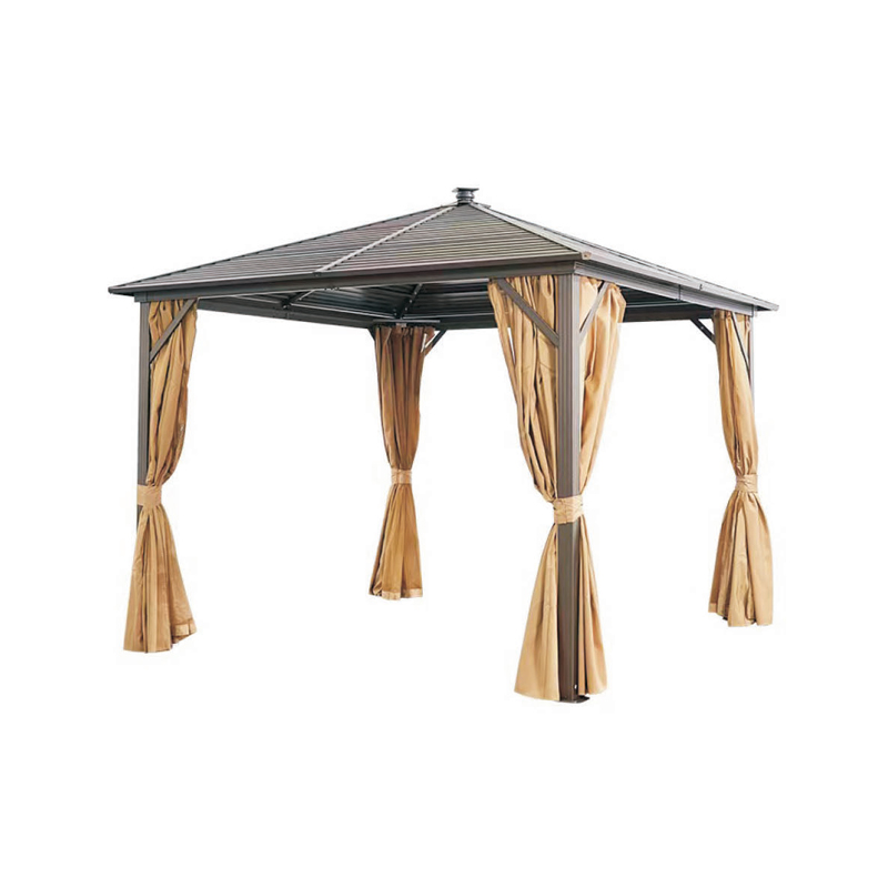 Hardtop -Pavillon -Baldachin im Freien für Terrassen Hinterhof
